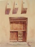 Spencer W Tart watercolour painting Old Doorway M.E.