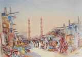 Spencer W Tart Limited Edition Watercolour Print Middle East art