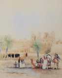 Spencer W Tart Limited Edition Watercolour Print Middle East art